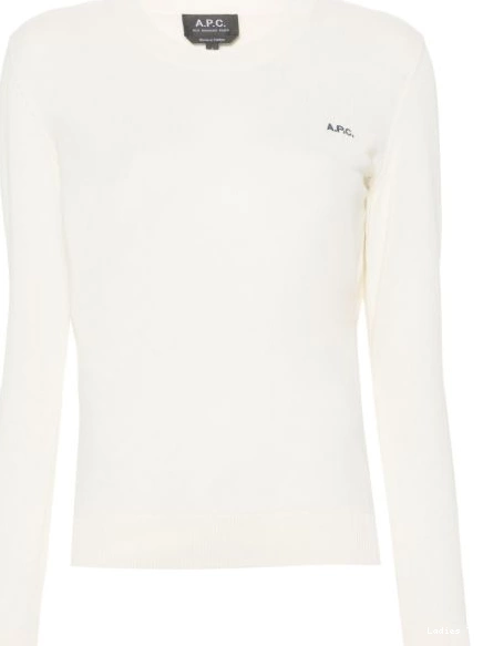 Women jumper logo-embroidered A.P.C. 0429